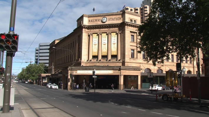Adelaide Bahnhof