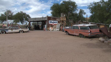 Service station in Arizona