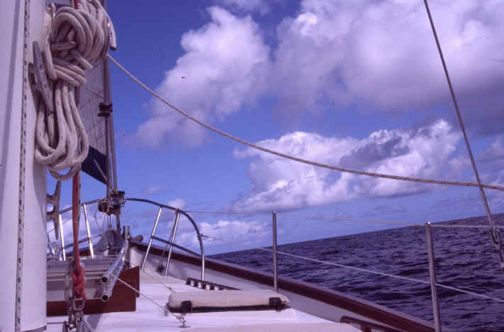 On board to Barbuda