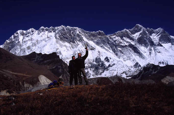 Aussichtshügel in Chhukung 4.830m