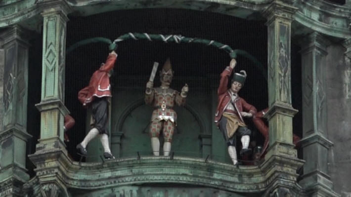 Glockenspiel am Rathaus