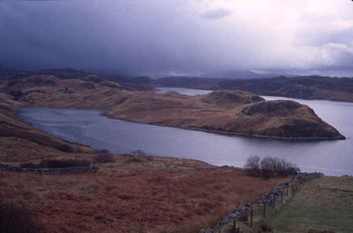 On the way to the Smoo Caves