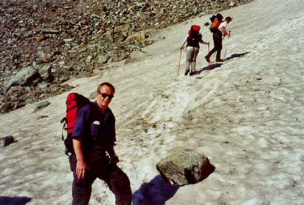 Snowfield at the Glocknerkarkamp