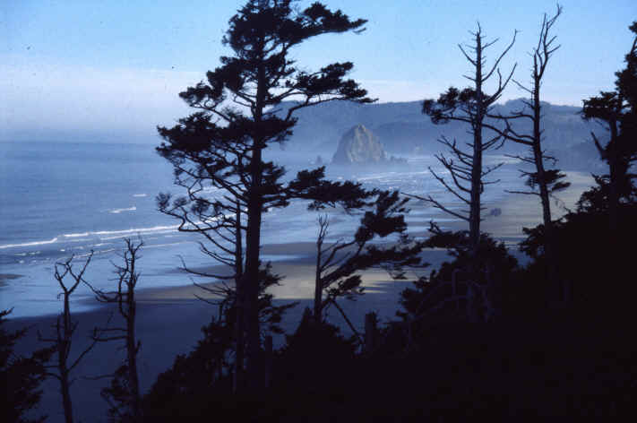 Haystack Rock (Photo by Gerhard Lang 12.9.2000)