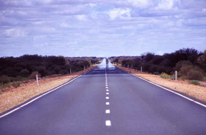 Stuart Highway im Northern Territory