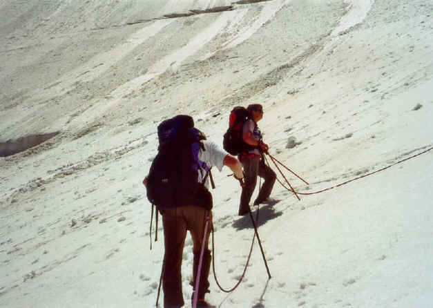 Am Hofmannsgletscher 3.000m