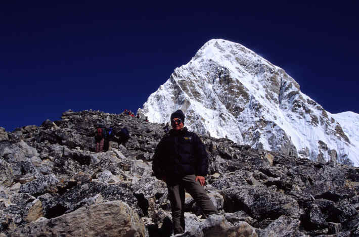 The ascent of Kala Pattar 18.315 feet