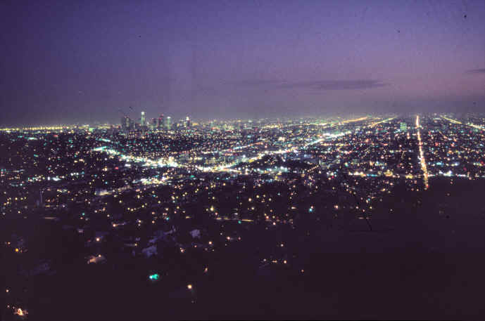 Los Angeles by night