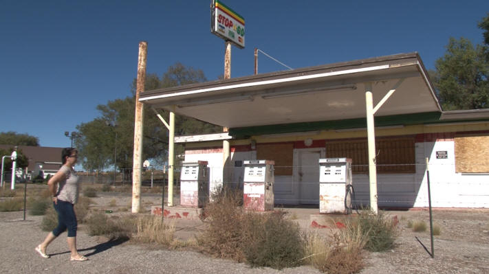 Gas station in New Mexico