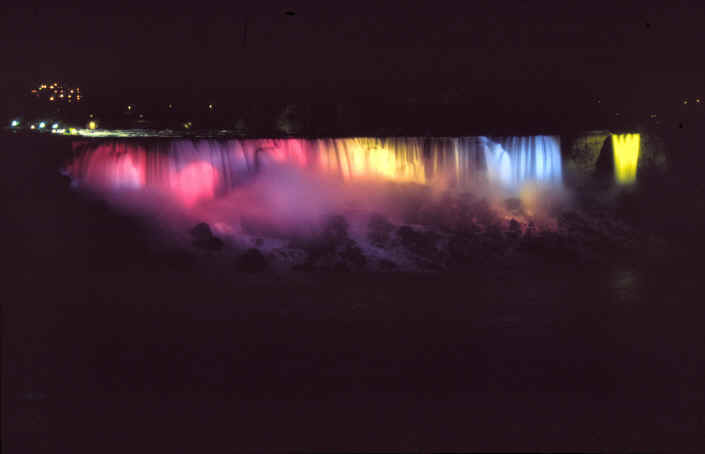 Niagara by night