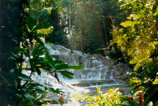 Waterfall at Ocho Rios