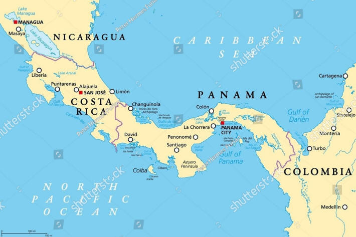 Panama und Costa Rica