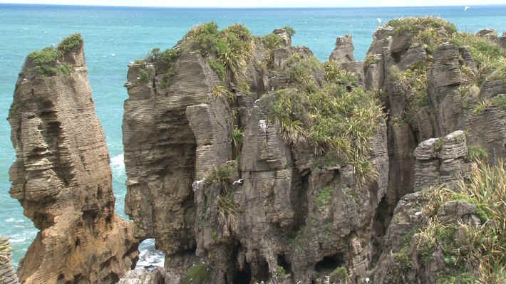 Pancake Rocks in Punakaiki