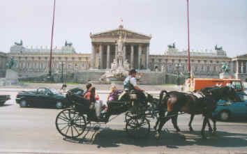 The parliament building at the Ring