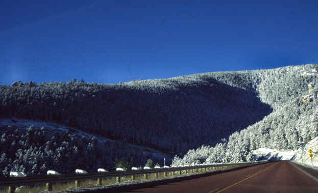 Big Horn Mountain Richtung Yellowstone