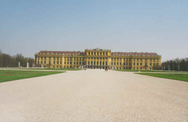 The Castle of Schoenbrunn