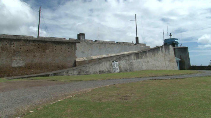 St.Vincent Young Island Cut Fort Charlotte