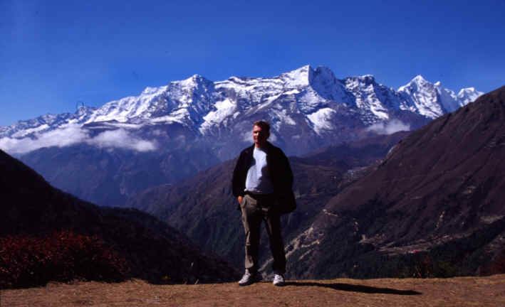 Panorama in Tengpoche 12.760 feet