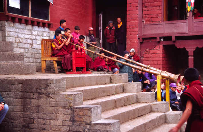 Mani Rimdu festival at Tengpoche 12.760 feet