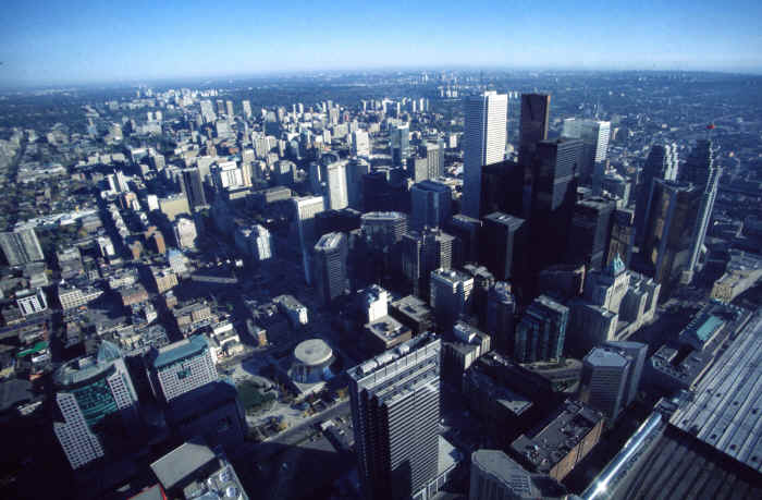 View from the CN-Tower